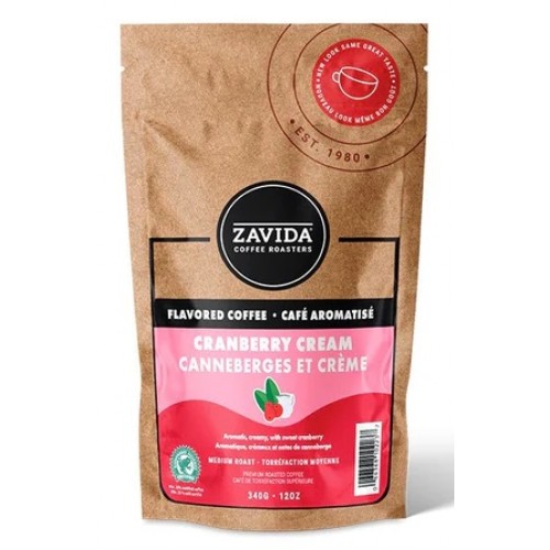 Cafea Zavida cremoasa aroma de merisoare (Cranberry Cream Coffee)